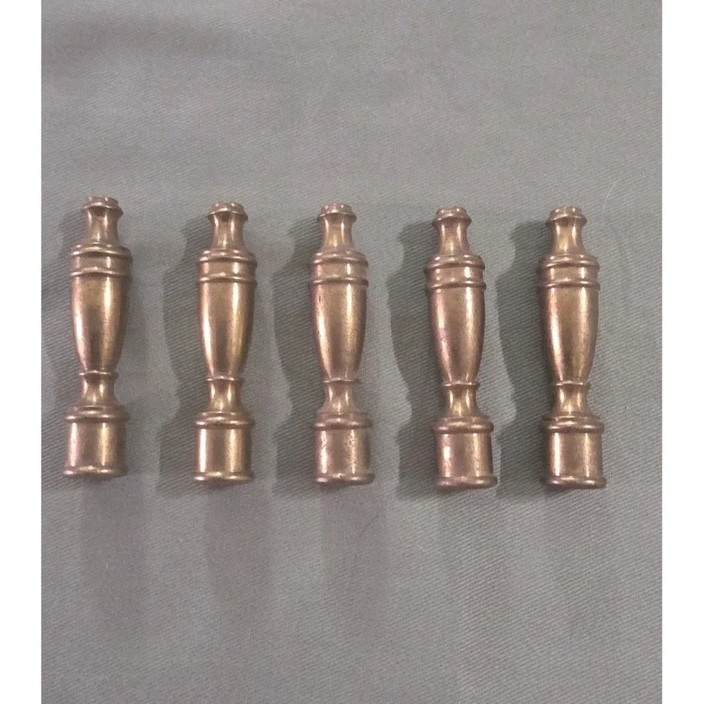 Solid Brass Lamp Shade Finial 2 1/4 inches Tall Scrap Metal